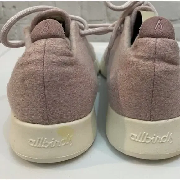 Allbirds Wool Runners Light Pink Men 9 Sneakers Running Shoes Trainers W 10.5? - Picture 9 of 12